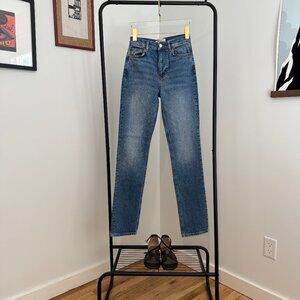Reformation Liza High Rise Straight Jeans - Size 25 (Like New)